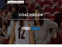 Tablet Screenshot of mycoachbook.com